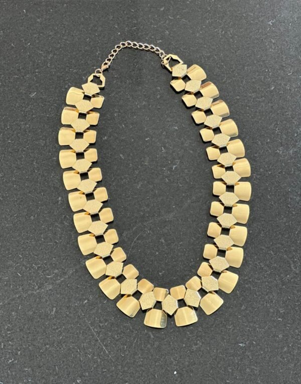 Gold Geometric Necklace